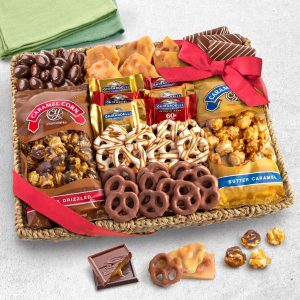 A Gift Inside Chocolate Gift Basket